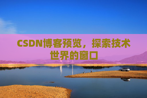 CSDN博客预览，探索技术世界的窗口